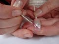 Flower and Glitz (nailart)