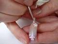 Flower and Glitz (nailart)