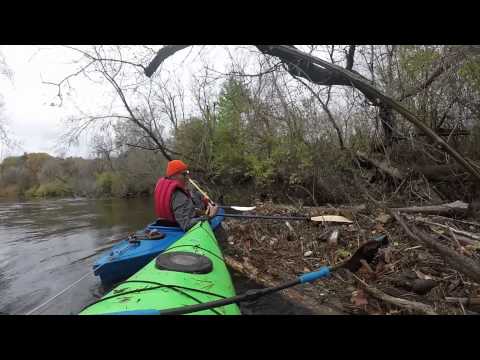 Rufus and James Cleaning up the Housatonic River