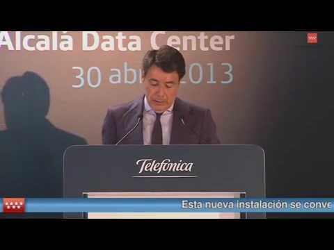 PresidenciaComMadrid - El Presidente de la Comunidad de Madrid, Ignacio González, junto con el presidente de Telefónica, César Alierta, inaugura el nuevo Centro de Procesamiento de...