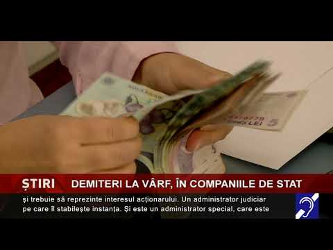 Administratorii speciali inactivi din companii, demiși