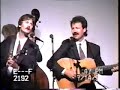 the johnson mountain boys at the doyle lawson and quicksilver festival in denton, nc in 1990.