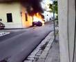 audi a3 prende fuoco a nardo'