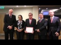 VÍDEO: Em Londres, Anastasia visita uma Parceria Público-Privada e a sede da Organização Mundial do Café