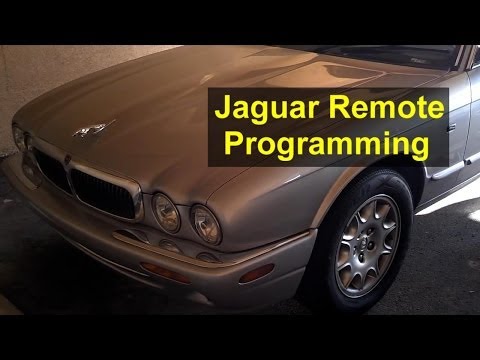 Jaguar key remote control programming and battery replacement, XJ8 XJR – Auto Repair Series