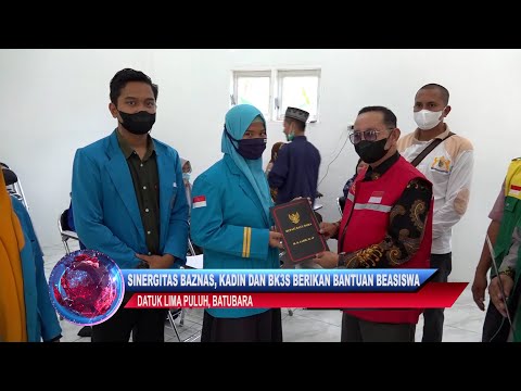 SINERGITAS BAZNAS, KADIN DAN BK3S BERIKAN BANTUAN BEASISWA