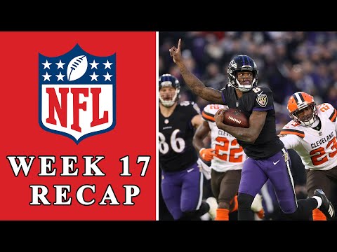 Video: NFL Week 17 Recap: Ravens' bet on Lamar Jackson pays off, AFC and NFC playoff preview