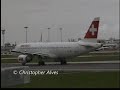Swiss Airlines A320 Takeoff