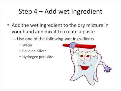 how to dissolve toothpaste