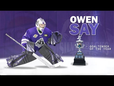 2022 BCHL Top Goaltender Award - Owen Say