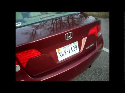 Fixing Sub Rattles(License Plate & Trunk) – 2006 Honda Civic LX 4dr Sedan Book 2 – Chapter 1.5