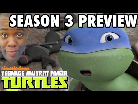 NINJA TURTLES Season 3 Preview & Characters : Black Nerd