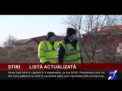 Lista statelor cu risc epidemiologic, actualizată