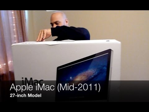 27inch - http://gear.lv/uFGDOx - In this episode we bring you an unboxing of the Apple iMac 27-inch 2011 model. The latest iMac offers a quad-core Intel Core i5 proce...