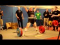 Heidi Hille Arnesen 220 kg deadlift - Regional Championship 2012