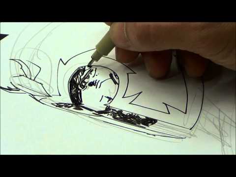 how to draw magneto from x-men