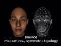 Fast Facial Motion Cloning in MPEG-4 FBA