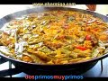 cocina con los primos: PAELLA (2� parte)