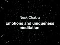 throat chakra meditation