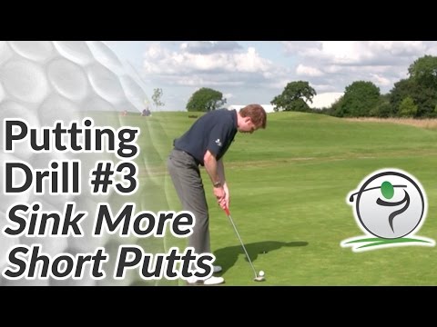 how to sink short putts