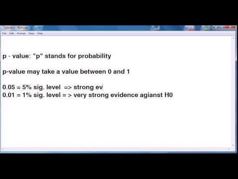 how to obtain p value from spss