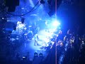 The Cure coming onto the stage for the opening song, Plainsong, at Patriot Center, May 9, 2008.