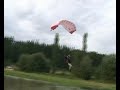 Check out the swooping action at the Pink Pond in Skydive Pink Klatovy