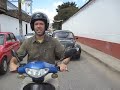 San Cristobal Mexico from a Scooter San Cristobal Mexico from a Scooter