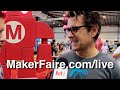 Watch the roaming camera here: www.youtube.com Maker Faire is streaming live all weekend! If you can't make it to Maker Faire Bay Area in San Mateo, you can still get in on all the excitement. Our roaming camera will be meeting makers, riding bikes, setting things on fire, and learning new skills.