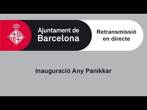Acte d'inauguració de l'Any Raimon Panikkar