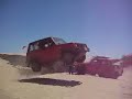 Kris Jumping over Sand Dunes in Dodge Raider at Pismo Beach Kris Jumping over Sand Dunes in Dodge Raider at Pismo Beach