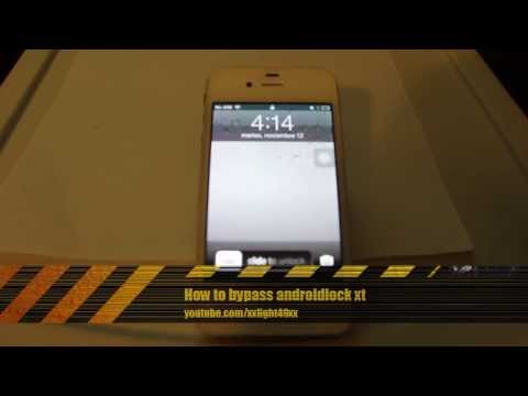 how to recover android lock xt