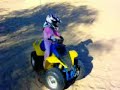hanna on her quad