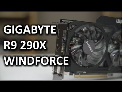 Gigabyte 290X Windforce OC Graphics Card