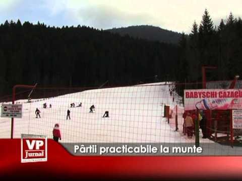 Pârtii practicabile la munte