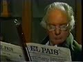 el dramaturg austr�ac thomas bernhard llegeix 'el pa�s' i va a una cursa de braus. entrevista de krista fleischmann, 1986. m�s info a http://club.telepolis.com/thomas_bernhard/bernhard.htm
