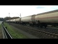 Class66 CB1000 R4C-Veolia with Tankers Train at Venlo,the NL ,Nov 19,2009