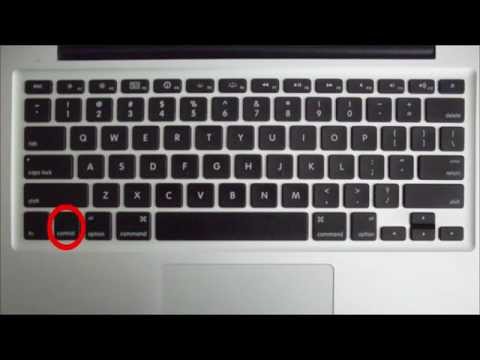 how to right click on a mac