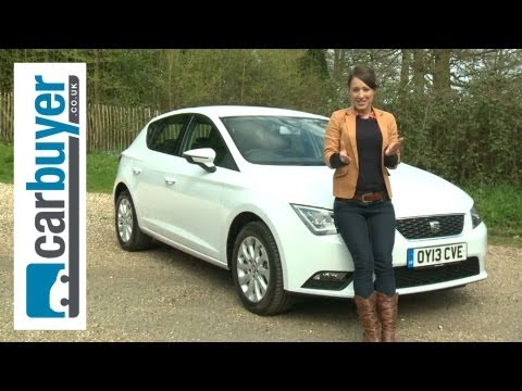 seat - SEAT Leon hatchback review here: http://bit.ly/ZKGNQA Subscribe to the CarBuyer YouTube channel: http://bit.ly/17k4fct The latest Leon blends a sporty drive,...