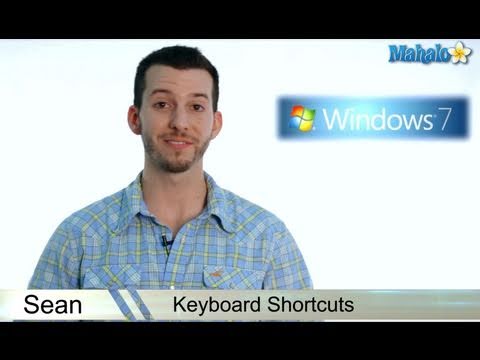 how to keyboard shortcuts windows 7