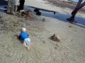 My first swim at the beach NOv 07.mpg