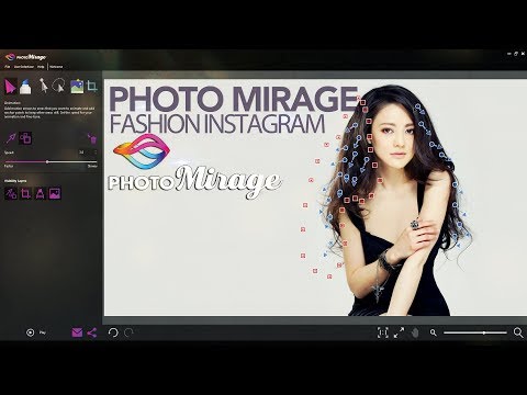 Photo Mirage Photo Animation For Fashion Model in Instagram