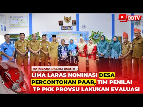 LIMA LARAS NOMINASI DESA PERCONTOHAN PAAR, TIM PENILAI TP PKK PROVSU LAKUKAN EVALUASI