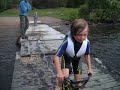 Ema watherjumping with cykle