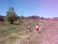 corriendo