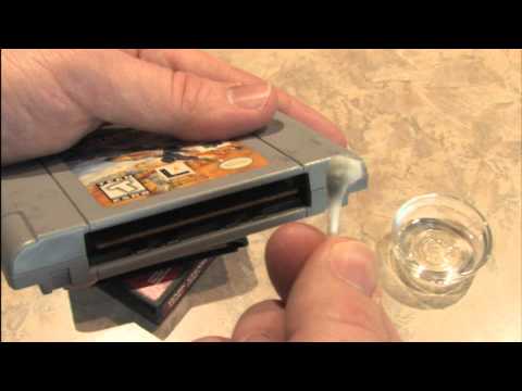 how to clean nintendo 64 console
