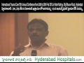 Speech at International Trauma Care 15th Annual Conference from 24th to 26th Feb 2012, Hyd