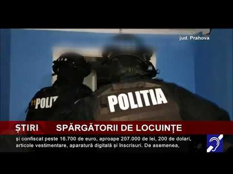 Hoții din locuințe, prinși