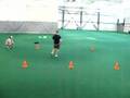 Agility cone drill