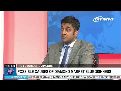 DE BEERS DISCUSSES DYNAMICS OF THE DIAMOND TRADING MARKET